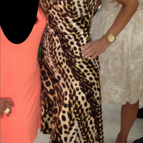 JUST CAVALLI Leopard Print Dress - Picture 8 of 9